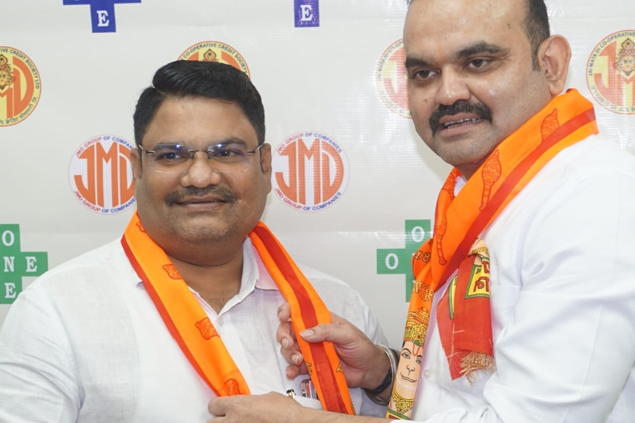 Harish Pandey Founder Jmd Group Of Companies Entreprenuer Harish Pandey Businessman Mumbai Leader Chairman