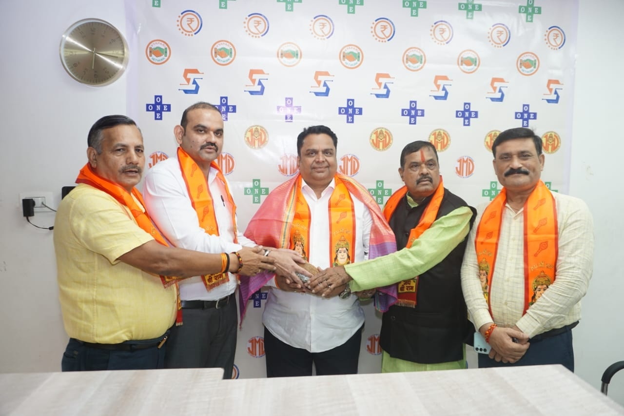 Harish Pandey Mumbai Entreprenuer Founder Harish Pandey Businessman Leader Chairman Jmd Group Of Companies